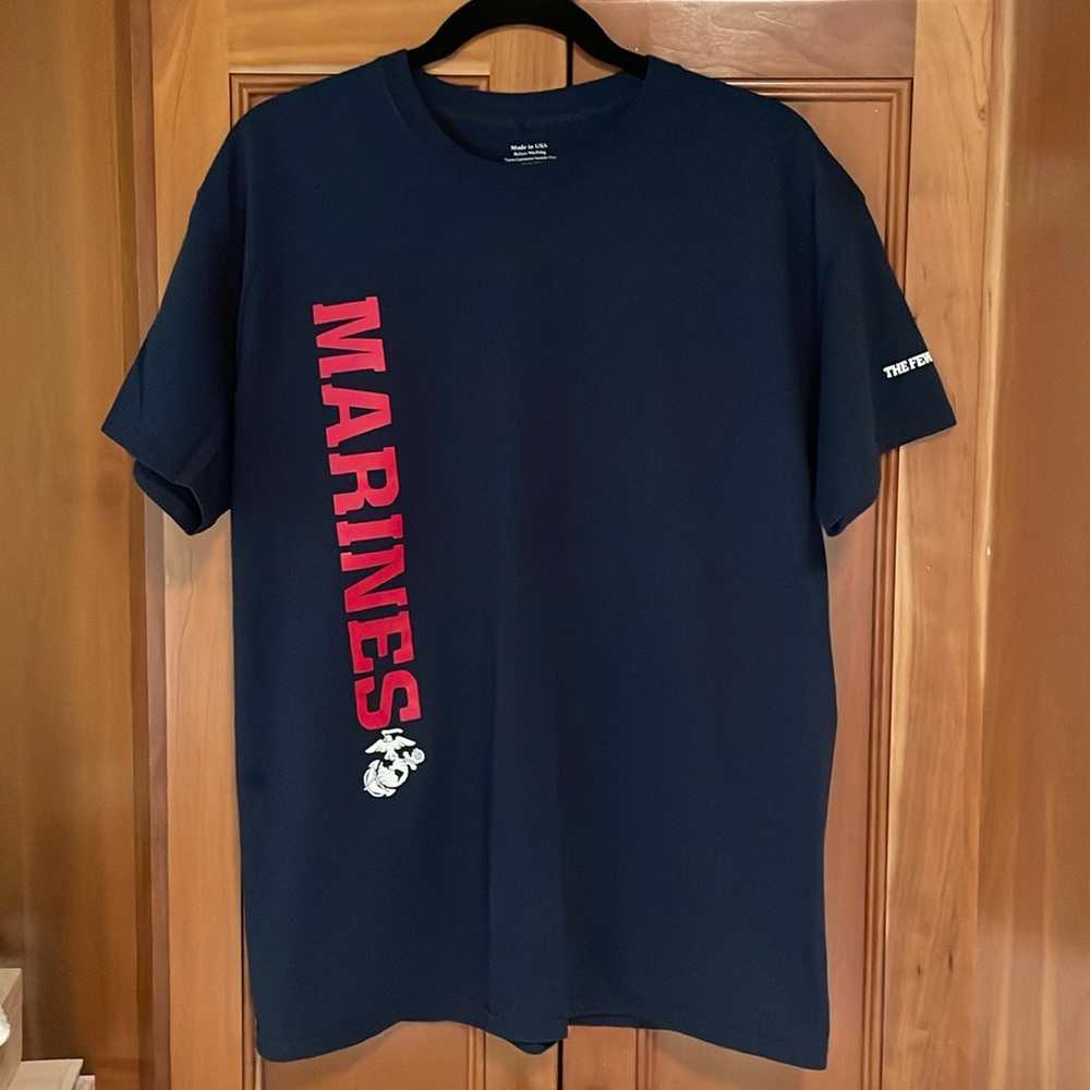 Men’s Marines 100% Cotton Tshirt Size Large